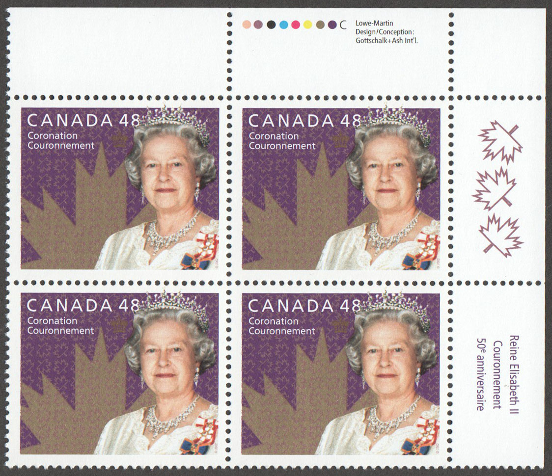 Canada Scott 1987 MNH PB UR (A5-5) - Click Image to Close